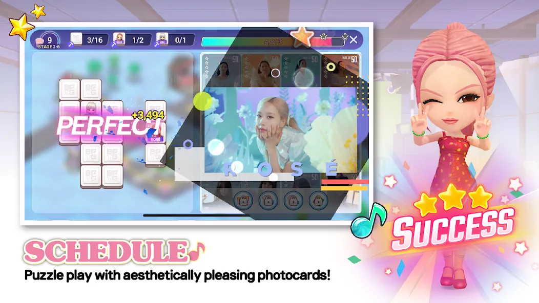 BLACKPINK THE GAME [MOD: безлимитные ресурсы и премиум-уровни] — Скачать бесплатно (APK) — скриншот 4