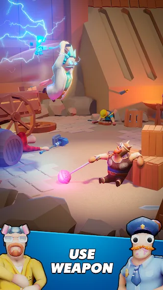 Gang Battle Party: Animals 3D [MOD: безлимитные деньги и персонажи] (Бесплатно / APK) — скриншот 2