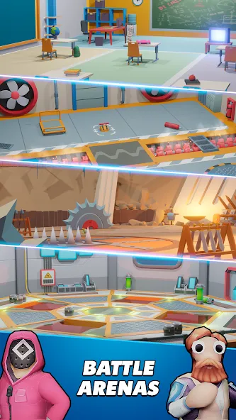 Gang Battle Party: Animals 3D [MOD: безлимитные деньги и персонажи] (Бесплатно / APK) — скриншот 5