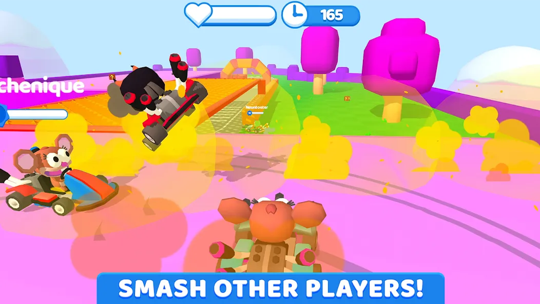 SmashKarts.io [MOD: безлимитные монеты и турбоускорение] последняя версия — скриншот 3
