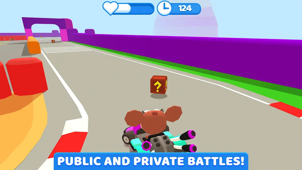 SmashKarts.io [MOD: безлимитные монеты и турбоускорение] последняя версия — скриншот 4