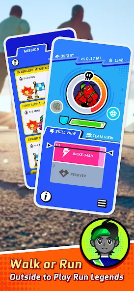 Скачать Run Legends: Make fitness fun! [MOD: все тренировки разблокированы] — скриншот 1