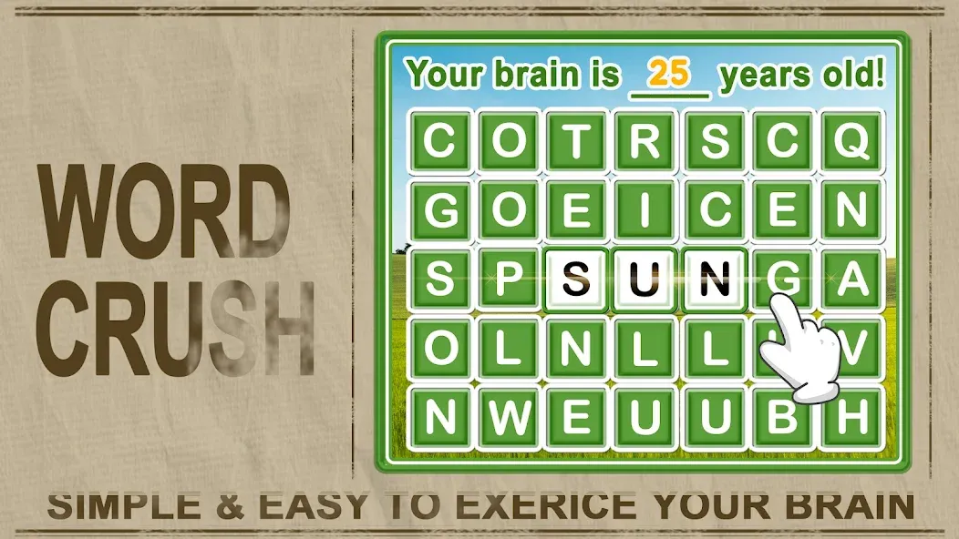 Word Crush - Fun Puzzle Game [MOD: без рекламы и все уровни открыты] — Скачать бесплатно (APK) — скриншот 1