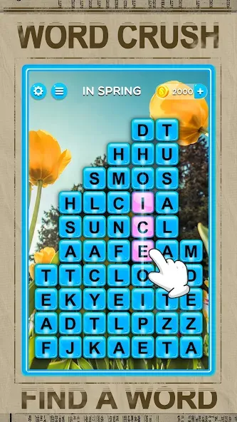 Word Crush - Fun Puzzle Game [MOD: без рекламы и все уровни открыты] — Скачать бесплатно (APK) — скриншот 4