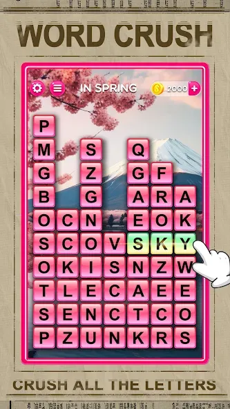 Word Crush - Fun Puzzle Game [MOD: без рекламы и все уровни открыты] — Скачать бесплатно (APK) — скриншот 5