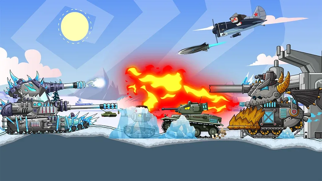 Tank Arena Steel Battle [MOD: много денег и мощная броня] — Скачать бесплатно (APK) — скриншот 5
