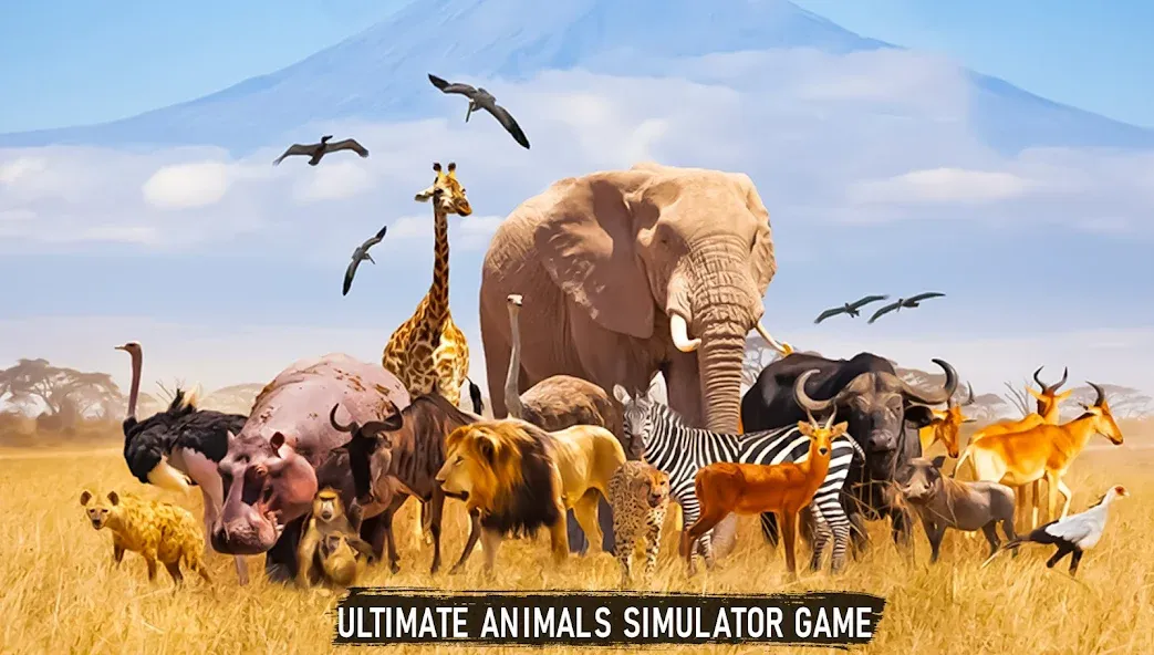 Savanna Safari: Land of Beasts [MOD: безлимитные деньги и открыты все животные] — Скачать бесплатно (APK) — скриншот 5