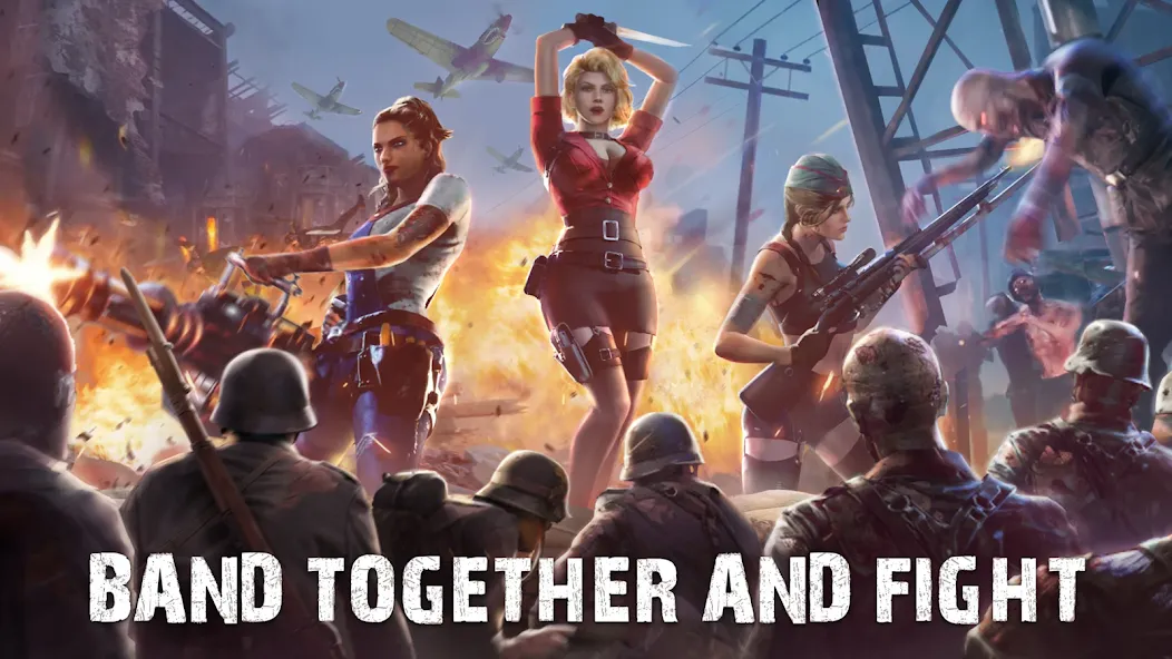 Скачать Dead Empire: Zombie War [MOD: много денег и ресурсов] — скриншот 3