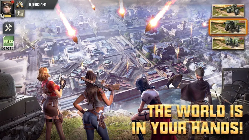 Kiss of War [MOD: безлимитные ресурсы и ускорение строительства] — Скачать бесплатно (APK) — скриншот 5