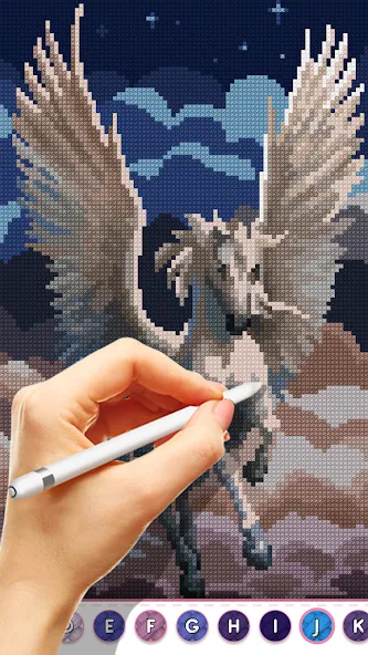 Cross Stitch Masters [MOD: без рекламы и все узоры открыты] на Андроид — скриншот 3