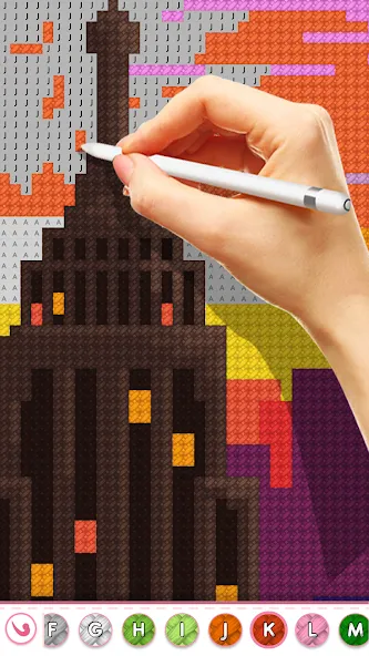 Cross Stitch Masters [MOD: без рекламы и все узоры открыты] на Андроид — скриншот 4