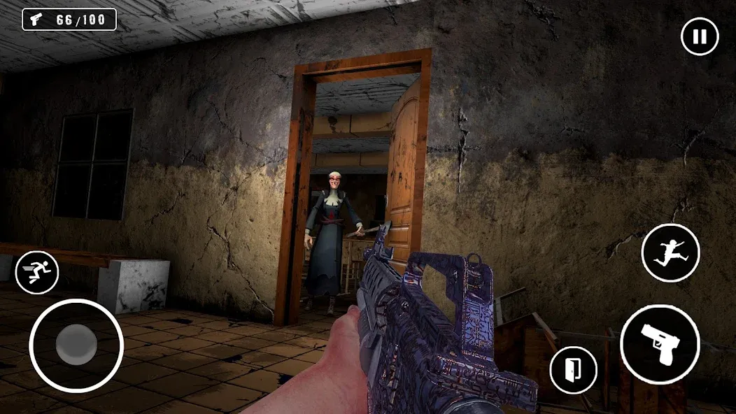 Взломанная Scary Nun Horror School Escape [MOD: безлимитные деньги и открыты все уровни] на Андроид — скриншот 4