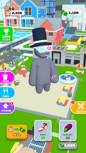 Eating Hero: Clicker Food Game [MOD: безлимитные монеты и ускоренная прокачка] последняя версия — скриншот 5