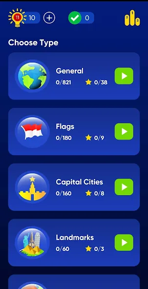 Geo Quiz: World Geo Trivia [MOD: открыты все страны и регионы] (Бесплатно / APK) — скриншот 2