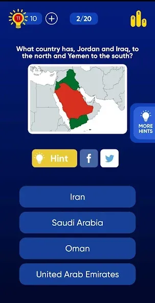 Geo Quiz: World Geo Trivia [MOD: открыты все страны и регионы] (Бесплатно / APK) — скриншот 4