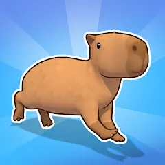 Взломанная Capybara Rush [MOD: много монет и бонусов] на Андроид