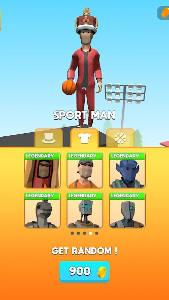 Flip Dunk [MOD: безлимитные деньги и открыты все уровни] последняя версия — скриншот 3