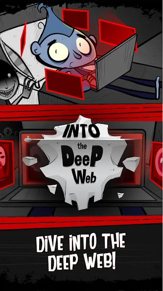 Into the Deep Web: Idle Game [MOD: безлимитные деньги и ресурсы] — Скачать бесплатно (APK) — скриншот 1