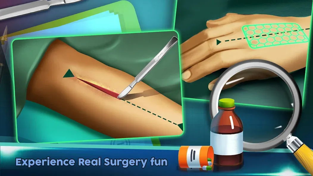 Скачать Surgery Doctor Simulator Games [MOD: все операции разблокированы] — скриншот 3