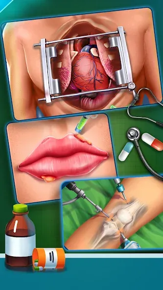 Скачать Surgery Doctor Simulator Games [MOD: все операции разблокированы] — скриншот 4