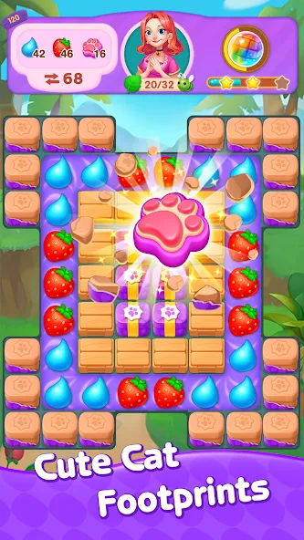Взломанная Fruit Hero [MOD: безлимитные монеты и жизни] на Андроид — скриншот 3