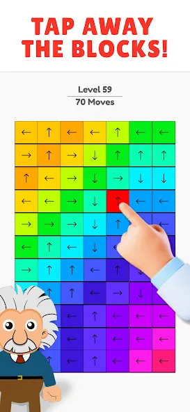 Unpuzzle: Tap Away Blocks Game [MOD: без рекламы и открыты все уровни] — Скачать бесплатно (APK) — скриншот 1