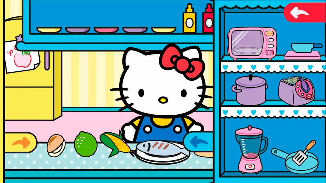Hello Kitty Around The World [MOD: безлимитные монеты и все костюмы] последняя версия — скриншот 5