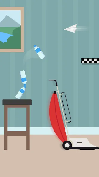 Скачать Impossible Bottle Flip [MOD: разблокированы все уровни и скины] на телефон — скриншот 2