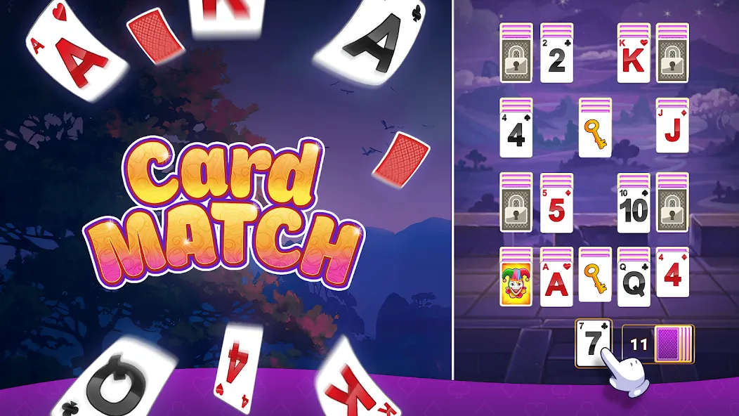 Card Match [MOD: без рекламы и подсказки доступны] — Скачать бесплатно (APK) — скриншот 5