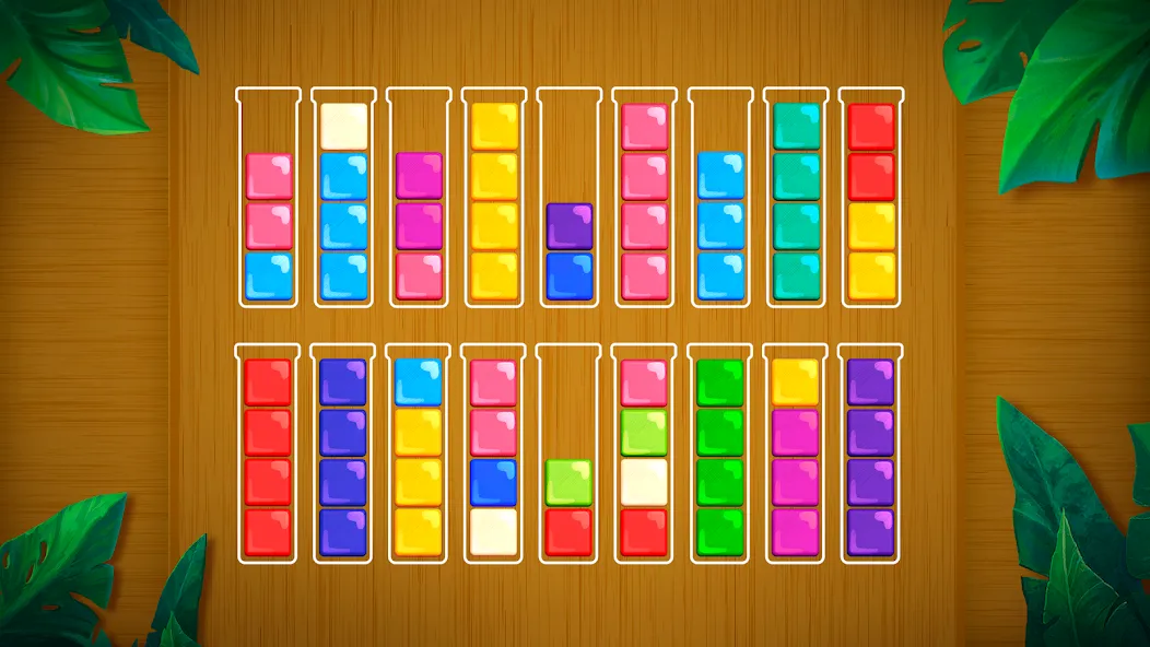 Block King - Brain Puzzle Game [MOD: безлимитные подсказки и ходы] — Скачать бесплатно (APK) — скриншот 3