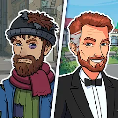 Скачать взлом Hobo Life: Business Simulator [MOD: безлимитные деньги и ресурсы]