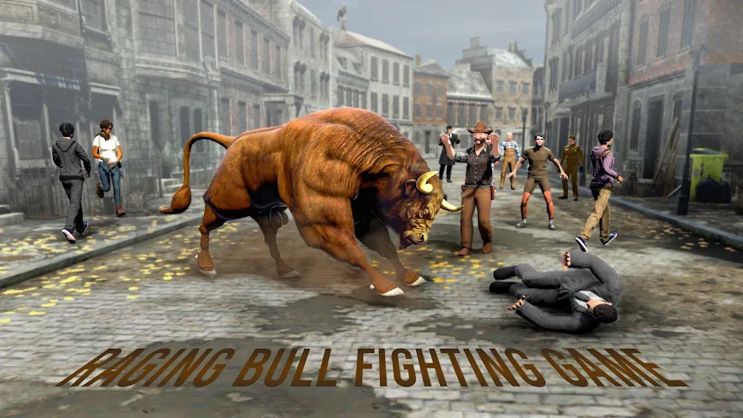 Bull Fighting Game: Bull Games [MOD: безлимитные деньги и урон] последняя версия — скриншот 1