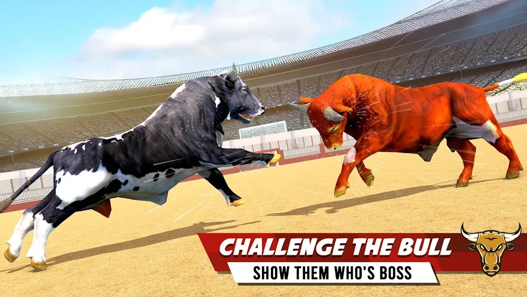 Bull Fighting Game: Bull Games [MOD: безлимитные деньги и урон] последняя версия — скриншот 2