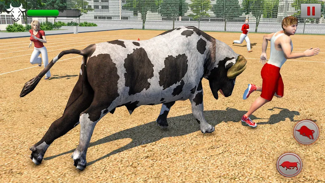 Bull Fighting Game: Bull Games [MOD: безлимитные деньги и урон] последняя версия — скриншот 3