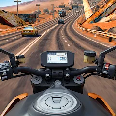 Moto Rider GO: Highway Traffic [MOD: безлимитные деньги и топливо] на Андроид