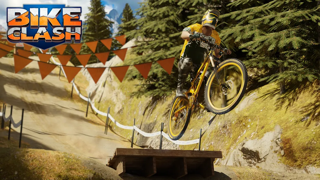 Bike Clash: PvP Cycle Game [MOD: безлимитные монеты и усиленные велосипеды] — Скачать бесплатно (APK) — скриншот 1