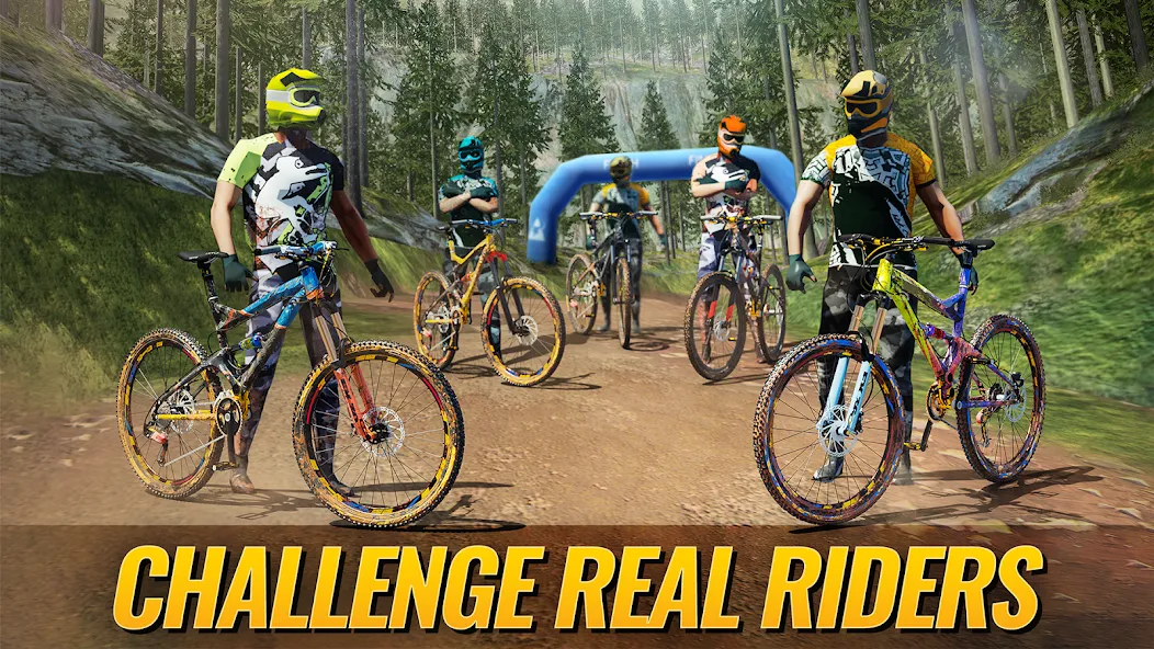 Bike Clash: PvP Cycle Game [MOD: безлимитные монеты и усиленные велосипеды] — Скачать бесплатно (APK) — скриншот 2