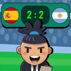 Скачать взлом Merge Football Manager: Soccer [MOD: безлимитные деньги и усиленная команда]