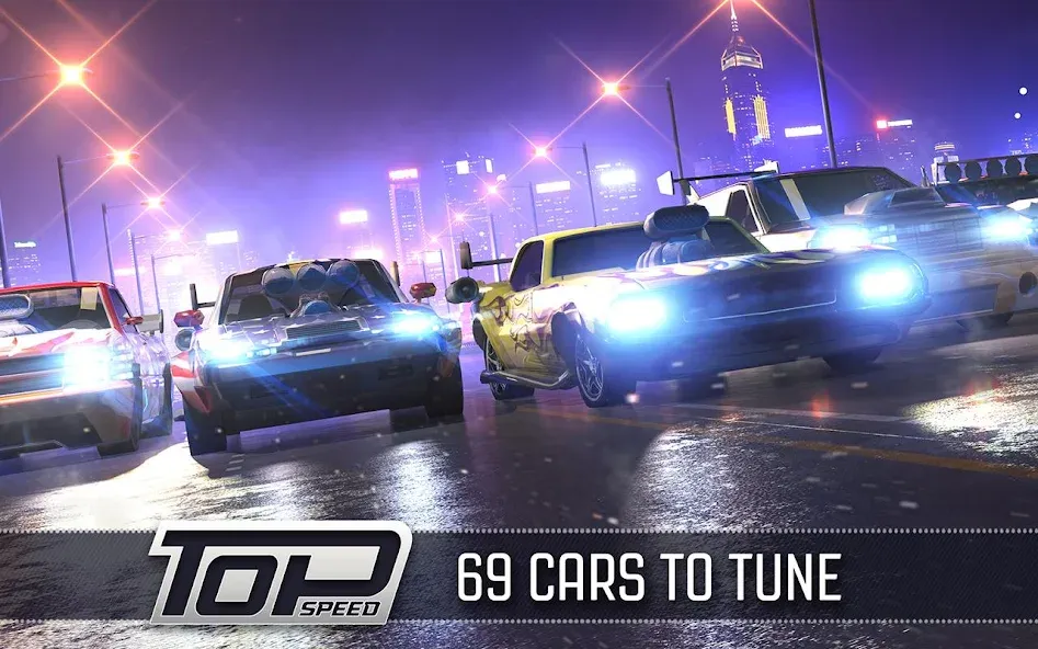 Скачать TopSpeed: Drag & Fast Racing [MOD: безлимитные деньги и топливо] — скриншот 5