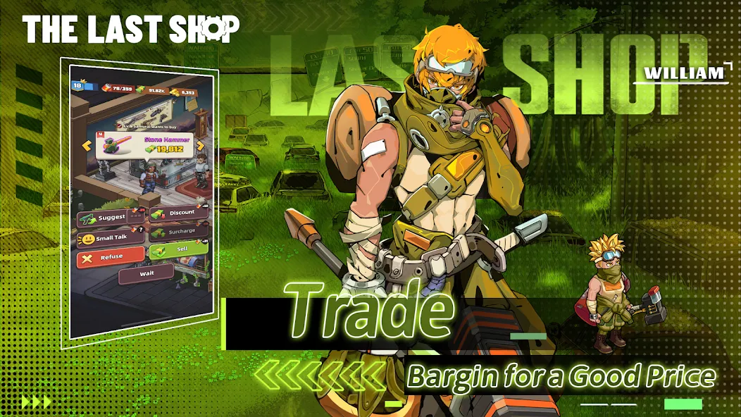 Взломанная The Last Shop - Craft & Trade [MOD: много денег и ресурсов] на Андроид — скриншот 3