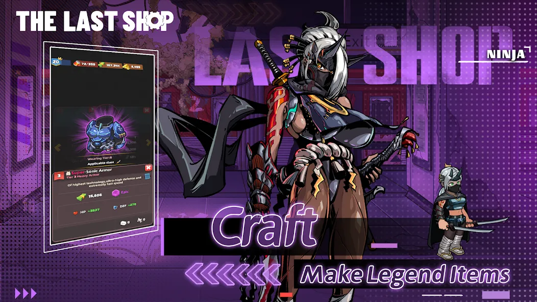 Взломанная The Last Shop - Craft & Trade [MOD: много денег и ресурсов] на Андроид — скриншот 5