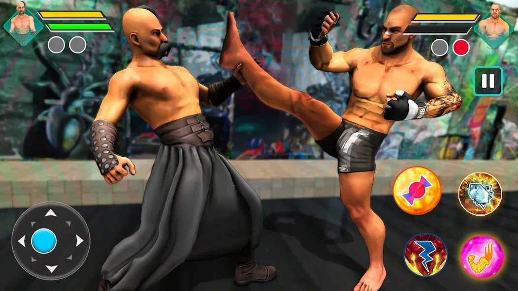 Скачать Ninja Master 3D Fighting Games [MOD: безлимитные деньги и энергия] на телефон — скриншот 4