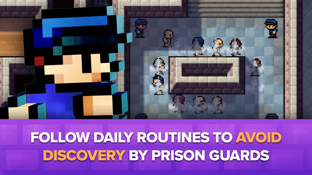 The Escapists: Prison Escape – [MOD: безлимитные деньги и открыты все уровни] на Андроид — скриншот 3
