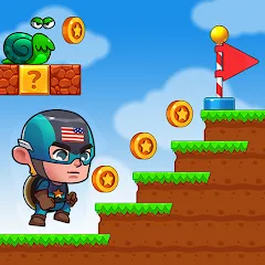Скачать Super Bill World-Fun Adventure [MOD: безлимитные монеты и открытые уровни]