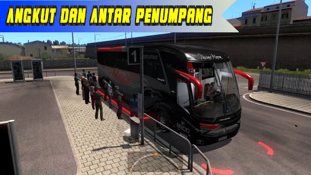 Bus Telolet Basuri Nusantara [MOD: безлимитные деньги и все автобусы] — Скачать бесплатно (APK) — скриншот 3