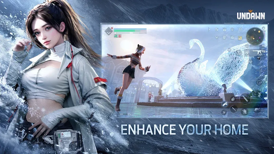 Undawn [MOD: безлимитные ресурсы и усиленное оружие] — Скачать бесплатно (APK) — скриншот 3