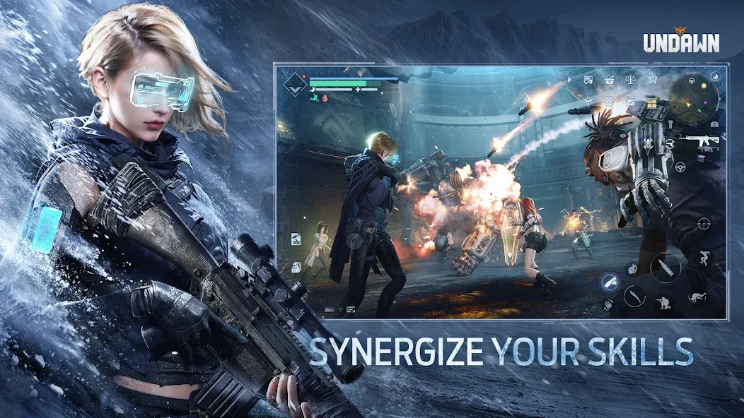 Undawn [MOD: безлимитные ресурсы и усиленное оружие] — Скачать бесплатно (APK) — скриншот 4