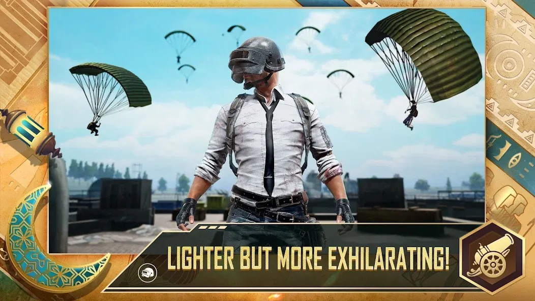 Взломанная PUBG MOBILE LITE [MOD: много денег и открыты уровни] на Андроид — скриншот 1