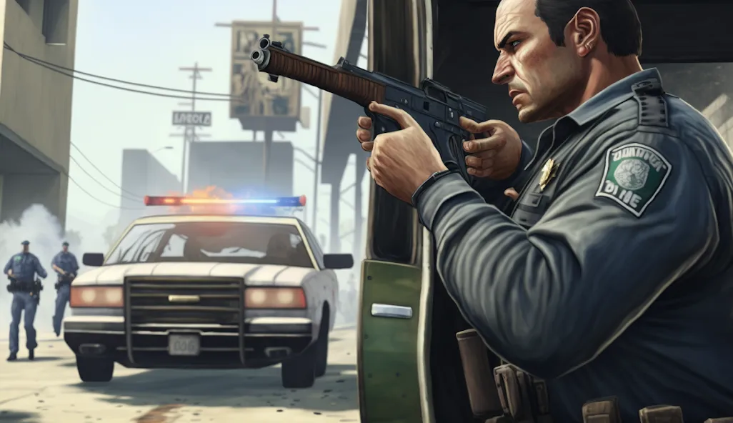 Скачать взлом Gangster City: Ultimate Mafia [MOD: безлимитные деньги и оружие] — скриншот 5