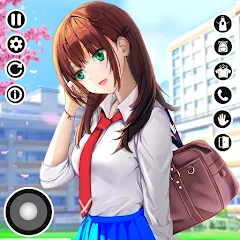 Anime High School Life [MOD: много денег и ресурсов] последняя версия